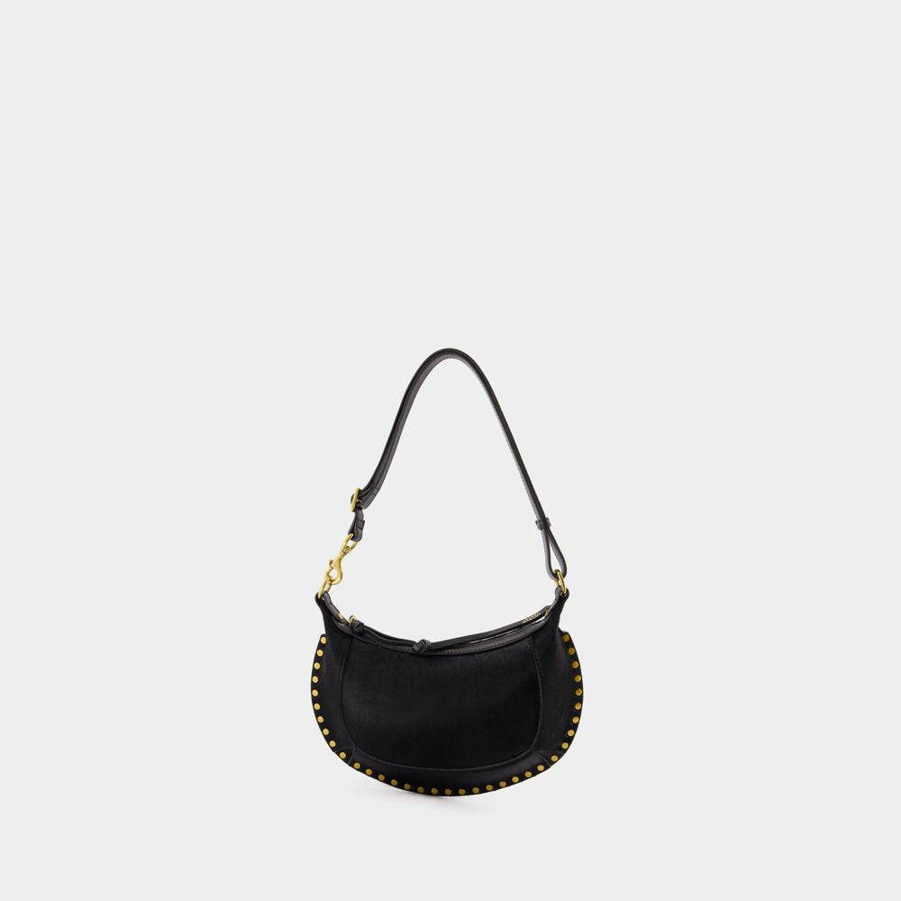 Isabel Marant Women's Oskan Moon Purse in Black | PP0003FA Color B3C09M Color 01BK