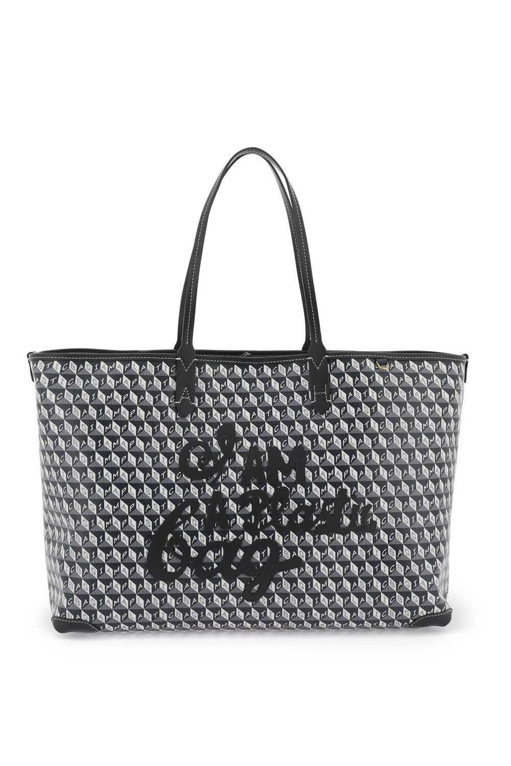 I Am A Plastic Bag Motif Tote Bag