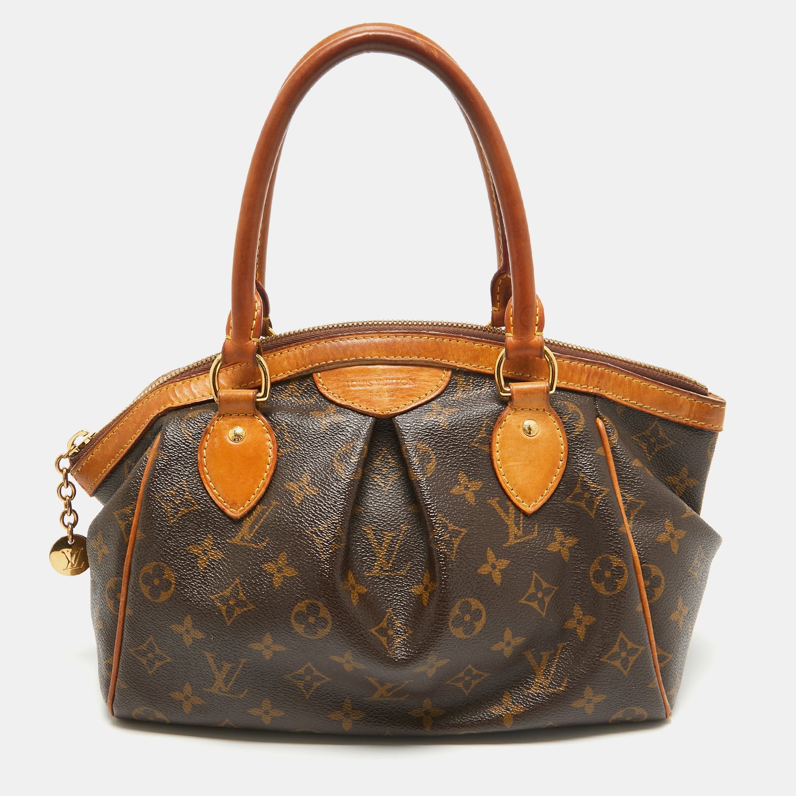 Louis Vuitton Tivoli PM-Tasche aus Canvas mit Monogramm