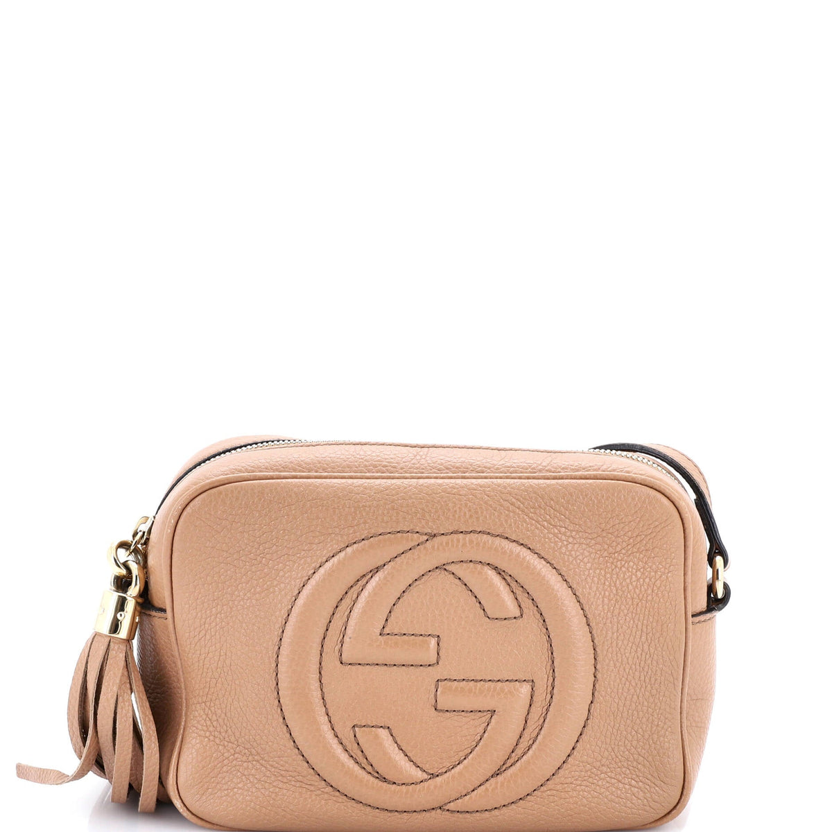 Gucci GUCCI Soho Disco Crossbody Bag Leather Small