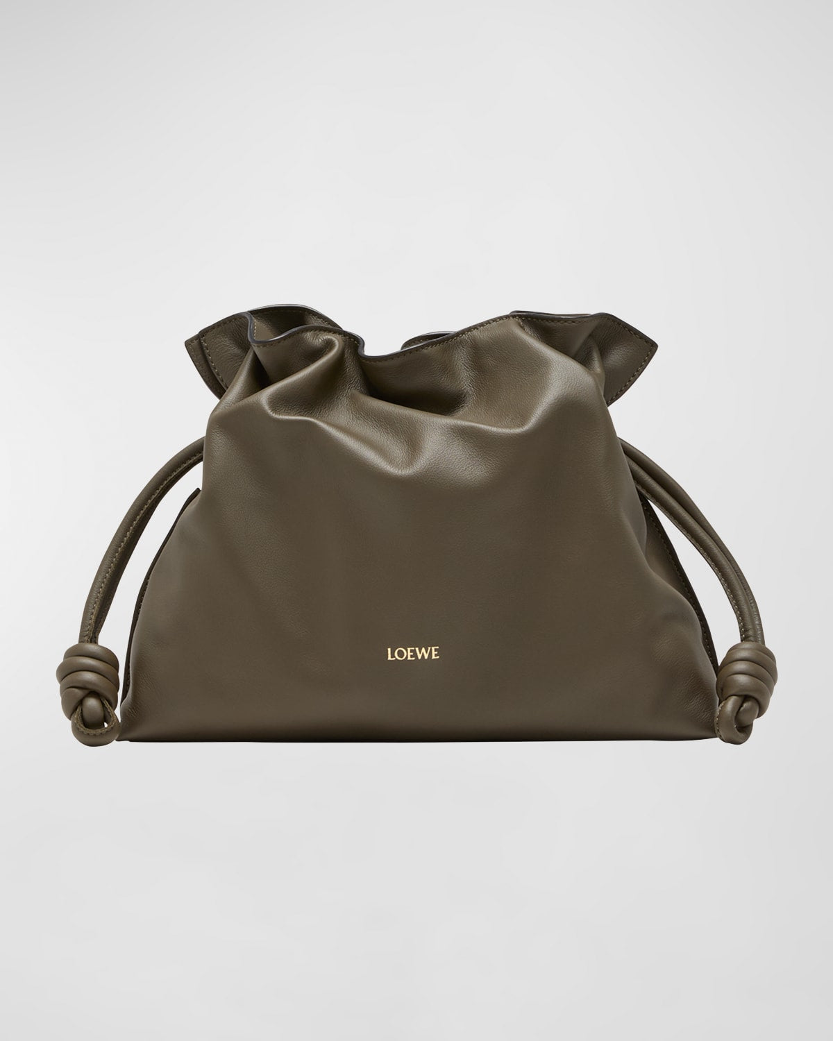 Loewe Flamenco Medium Clutch Bag in Napa Leather
