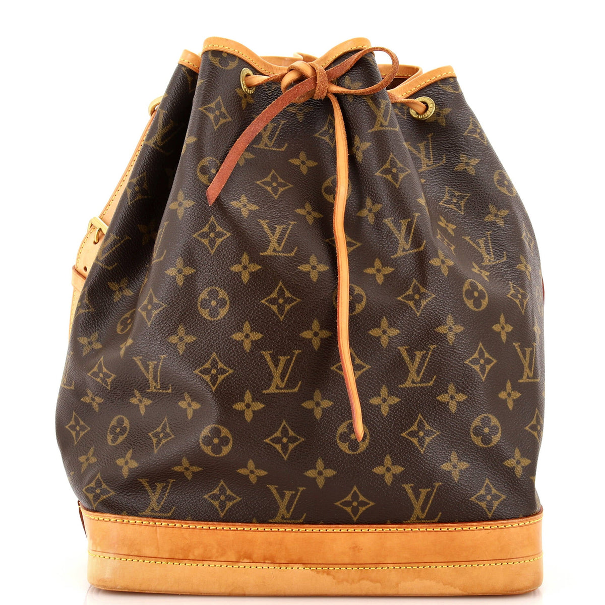 Louis Vuitton Noe Handbag Monogram Canvas Large