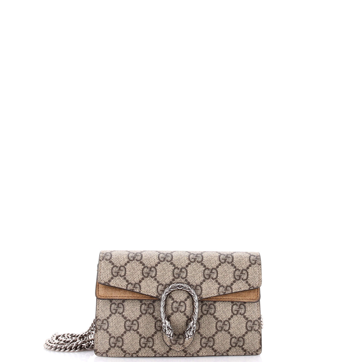 Gucci GUCCI Dionysus Bag GG Coated Canvas Super Mini
