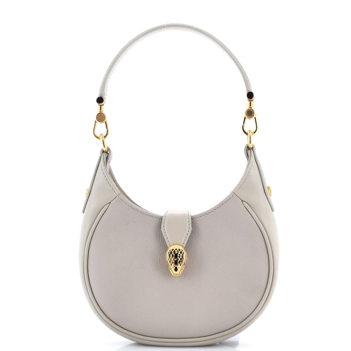 Bvlgari BVLGARI Serpenti Ellipse Crossbody Bag Leather Mini