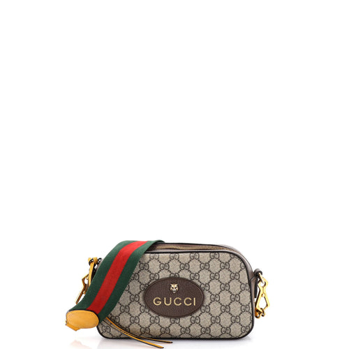 GUCCI Neo Vintage Camera Messenger Bag GG Coated Canvas