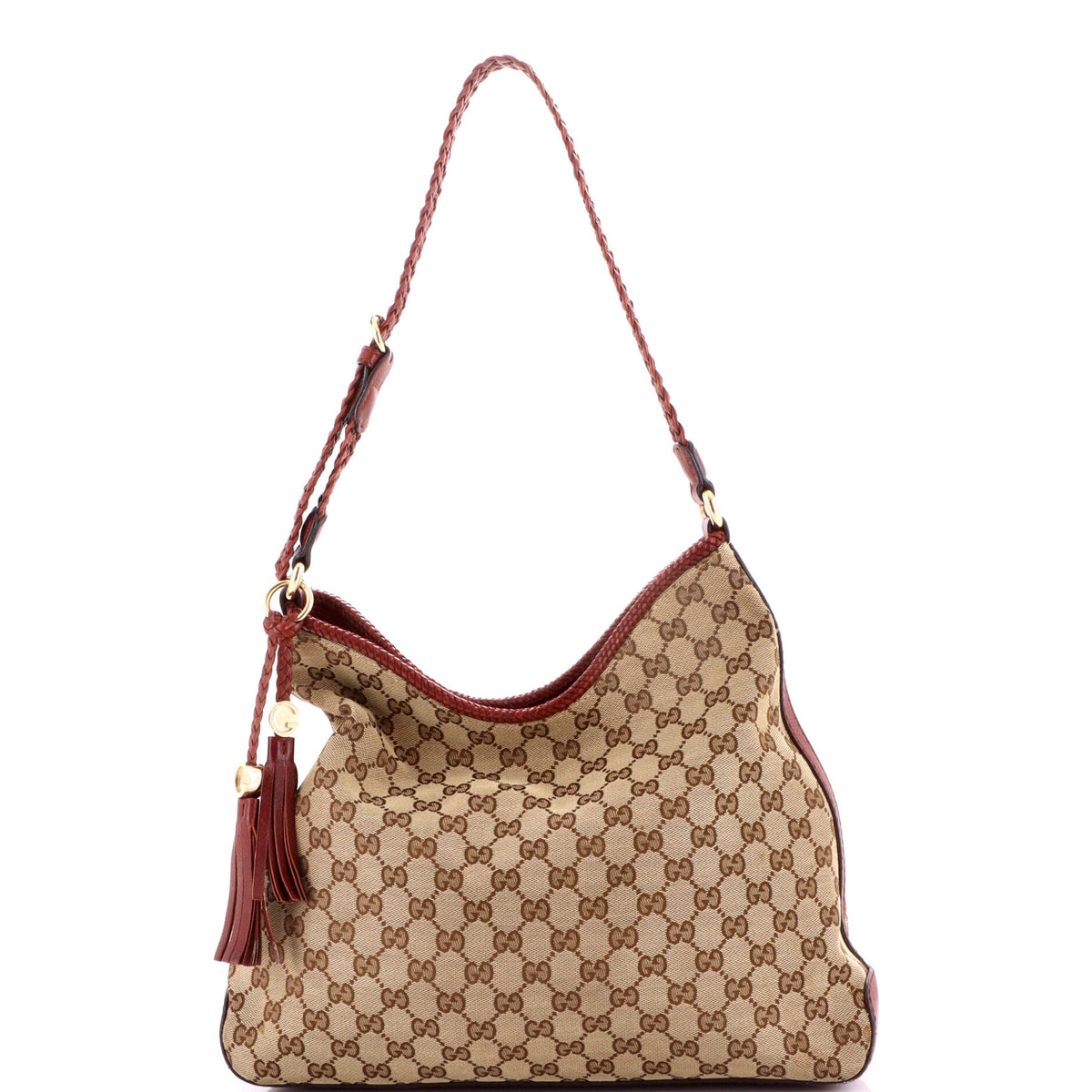 Gucci GUCCI Marrakech Hobo GG Canvas Medium