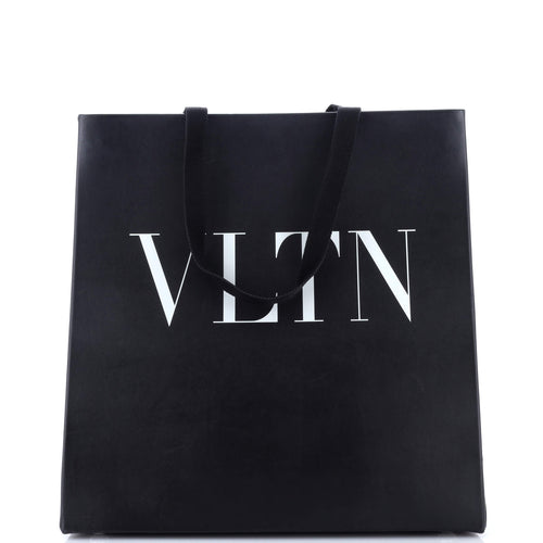 VALENTINO GARAVANI VLTN Magnetic Shopper Tote Leather Medium