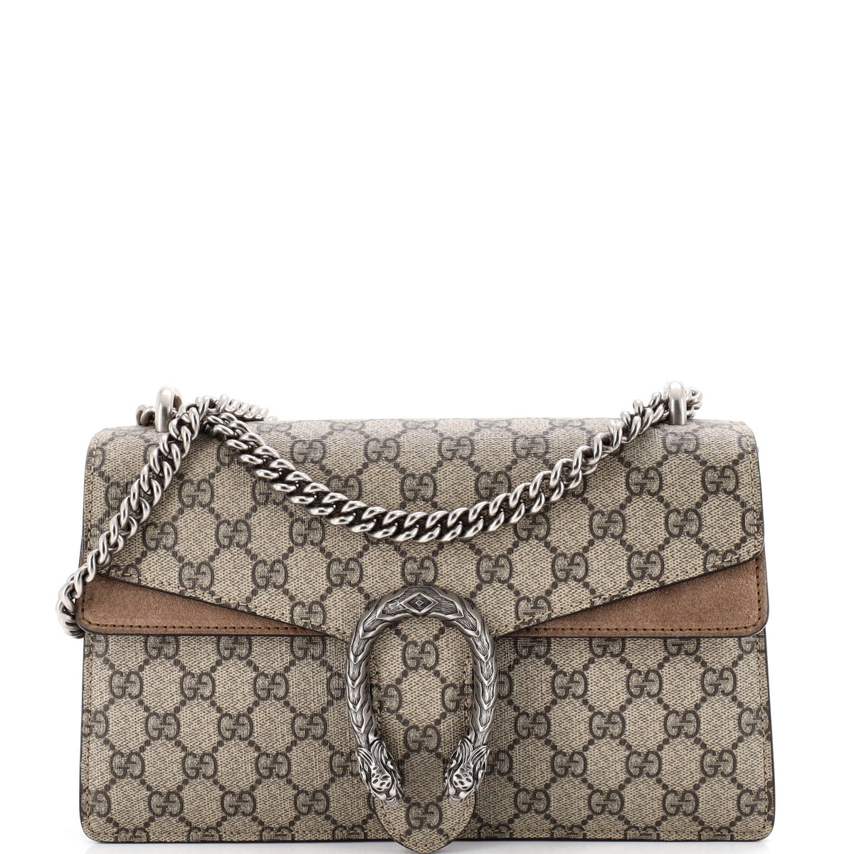 Gucci GUCCI Dionysus Bag GG Coated Canvas Small