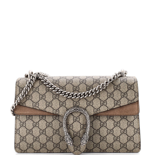 GUCCI Dionysus Bag GG Coated Canvas Small