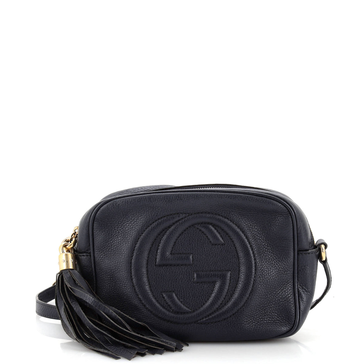 Gucci GUCCI Soho Disco Crossbody Bag Leather Small