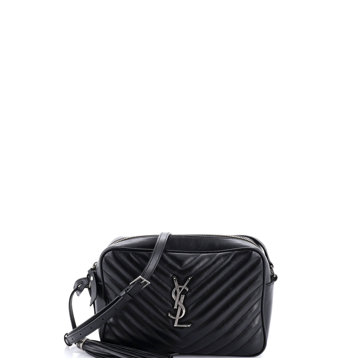 Saint Laurent Lou Camera Bag Matelasse Chevron Leather Small