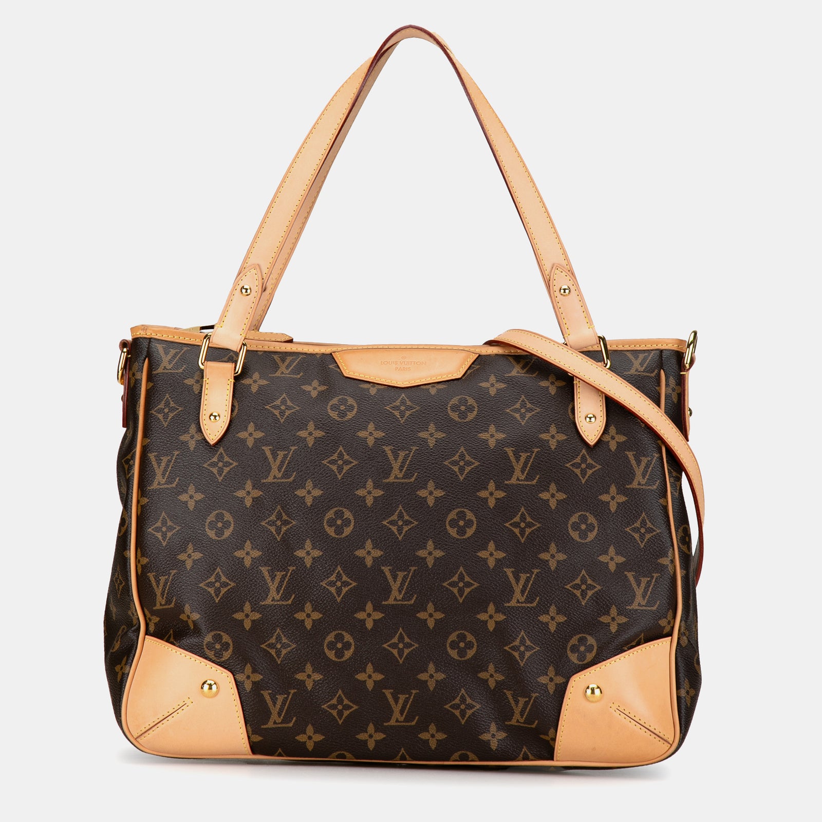 Louis Vuitton Sac à bandoulière Estrela MM en toile monogrammée marron