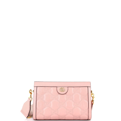 GUCCI GG Shoulder Bag GG Matelasse Leather Small