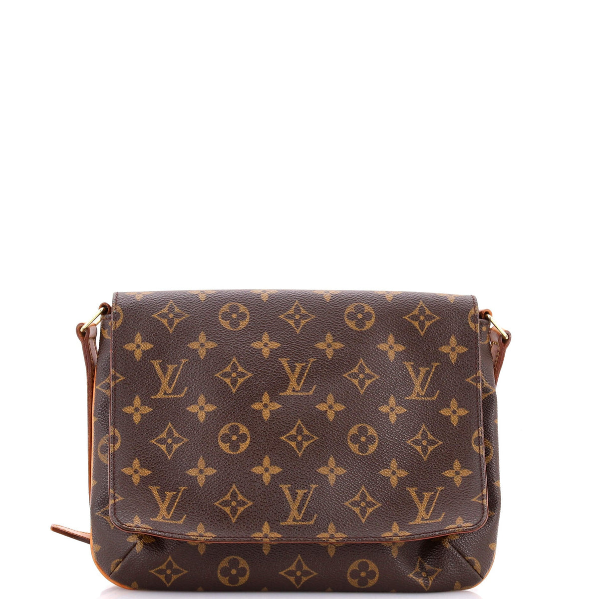 Louis Vuitton Musette Tango Handbag Monogram Canvas
