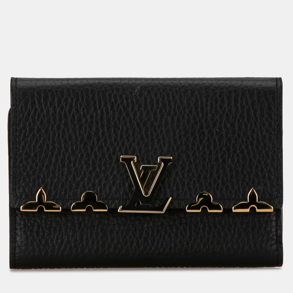 Louis Vuitton Taurillon Capucines Compact Wallet