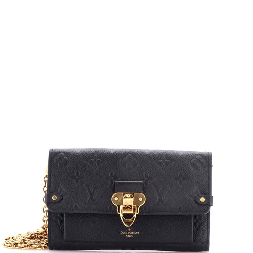 Vavin Chain Wallet Monogram Empreinte Leather