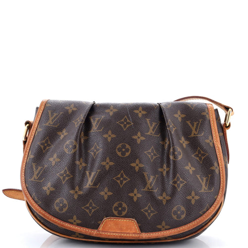 Menilmontant Handbag Monogram Canvas PM