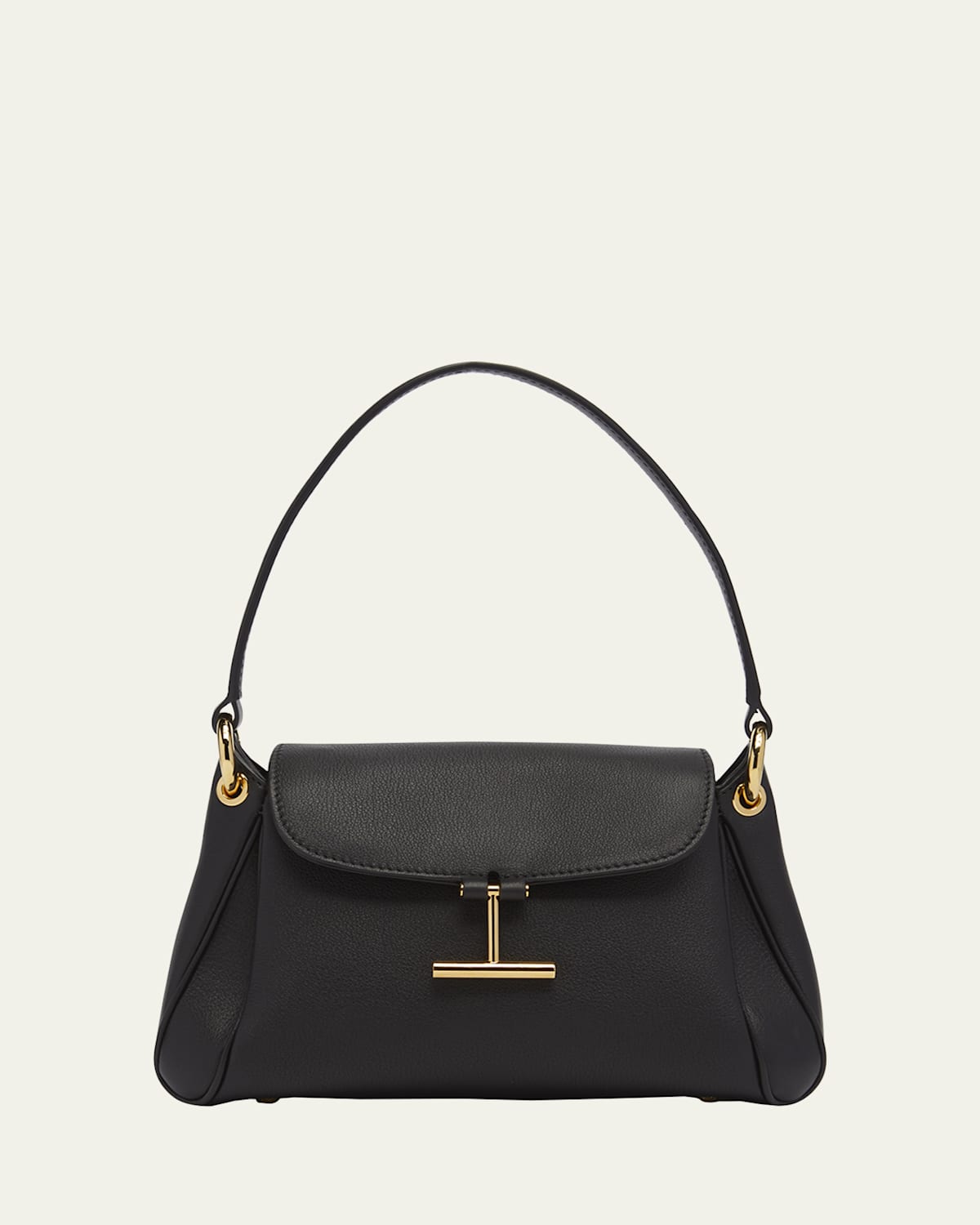 Tom Ford Tara Small Shoulder Bag in Grain Leather