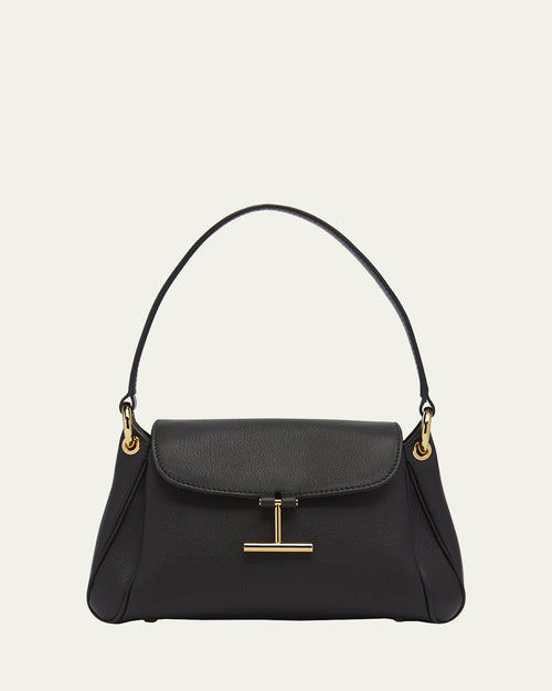 Tara Small Shoulder Bag in Grain Leather