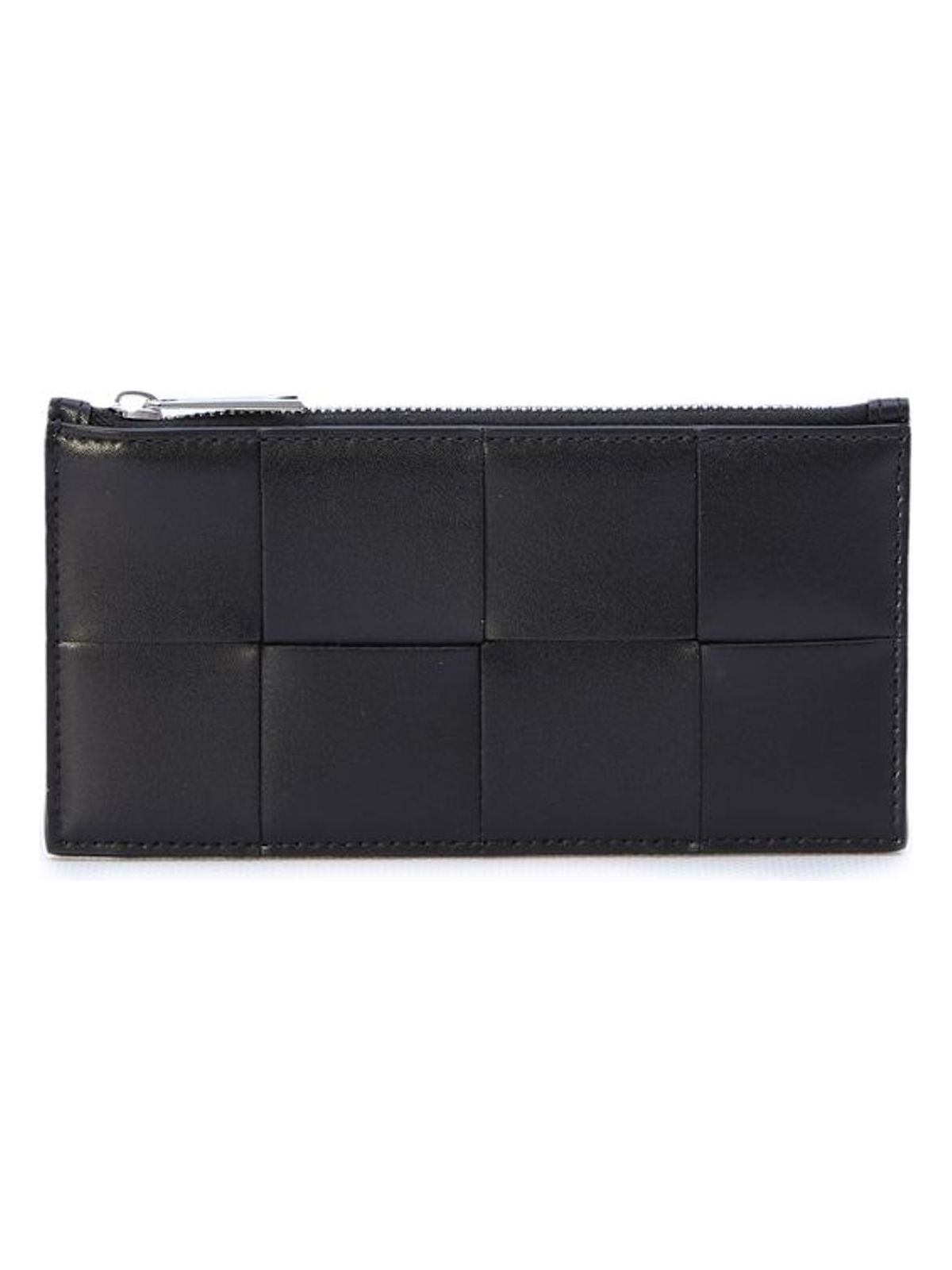 Bottega Veneta Men's Intrecciato Cardholder in Black | 749460VBWD3