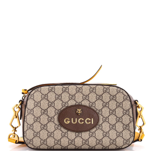GUCCI Neo Vintage Camera Messenger Bag GG Coated Canvas