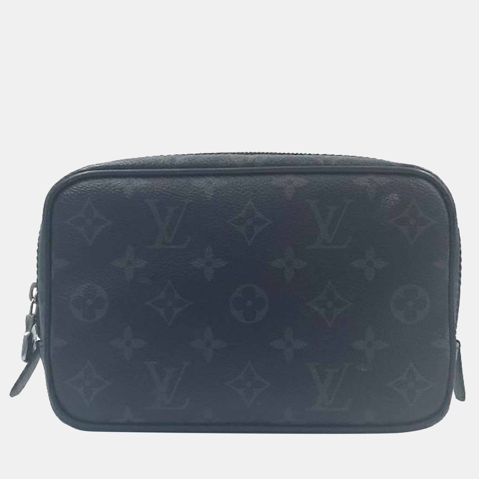 Louis Vuitton Schwarzes Etui mit Monogramm „Eclipse“