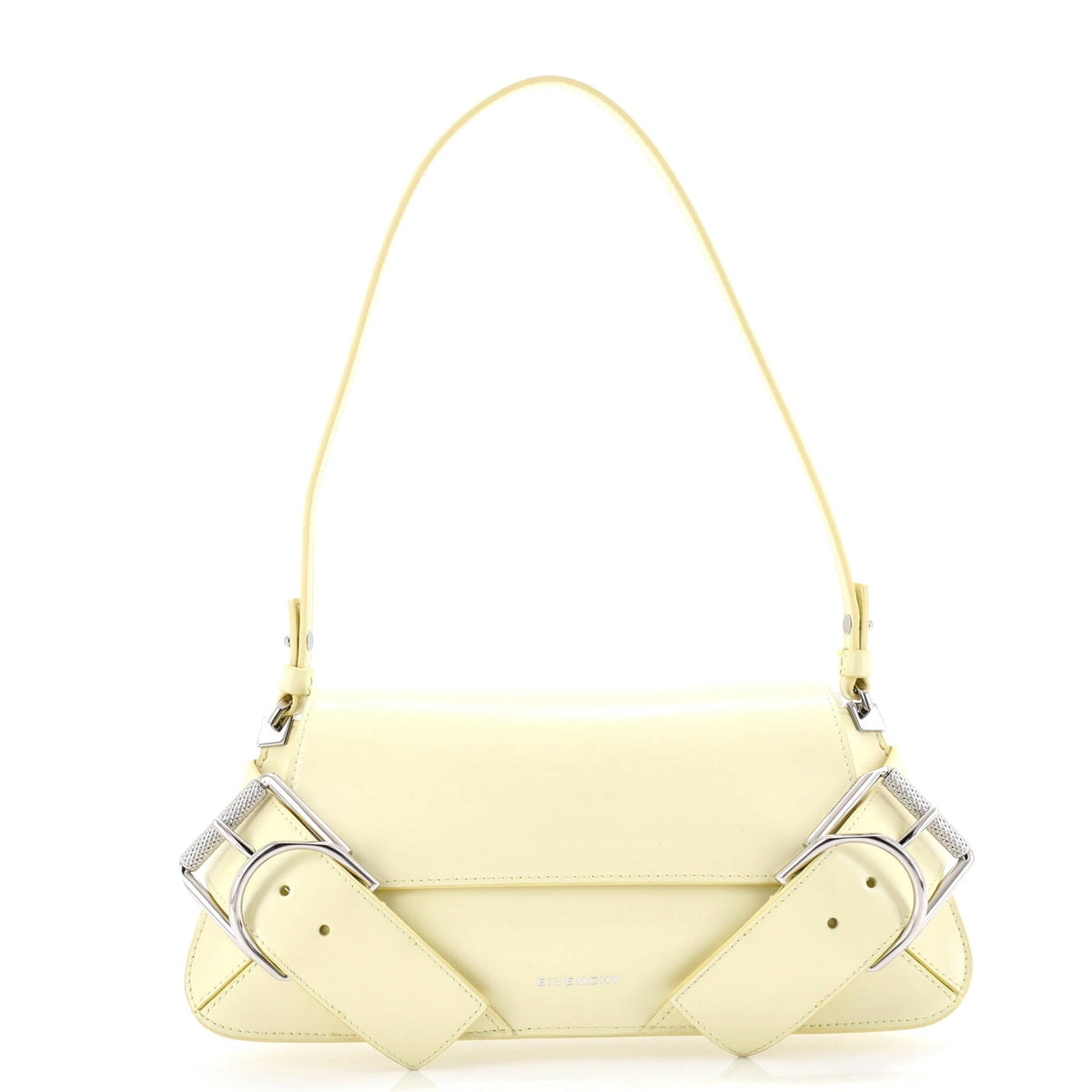 Givenchy GIVENCHY Voyou Shoulder Flap Bag Leather