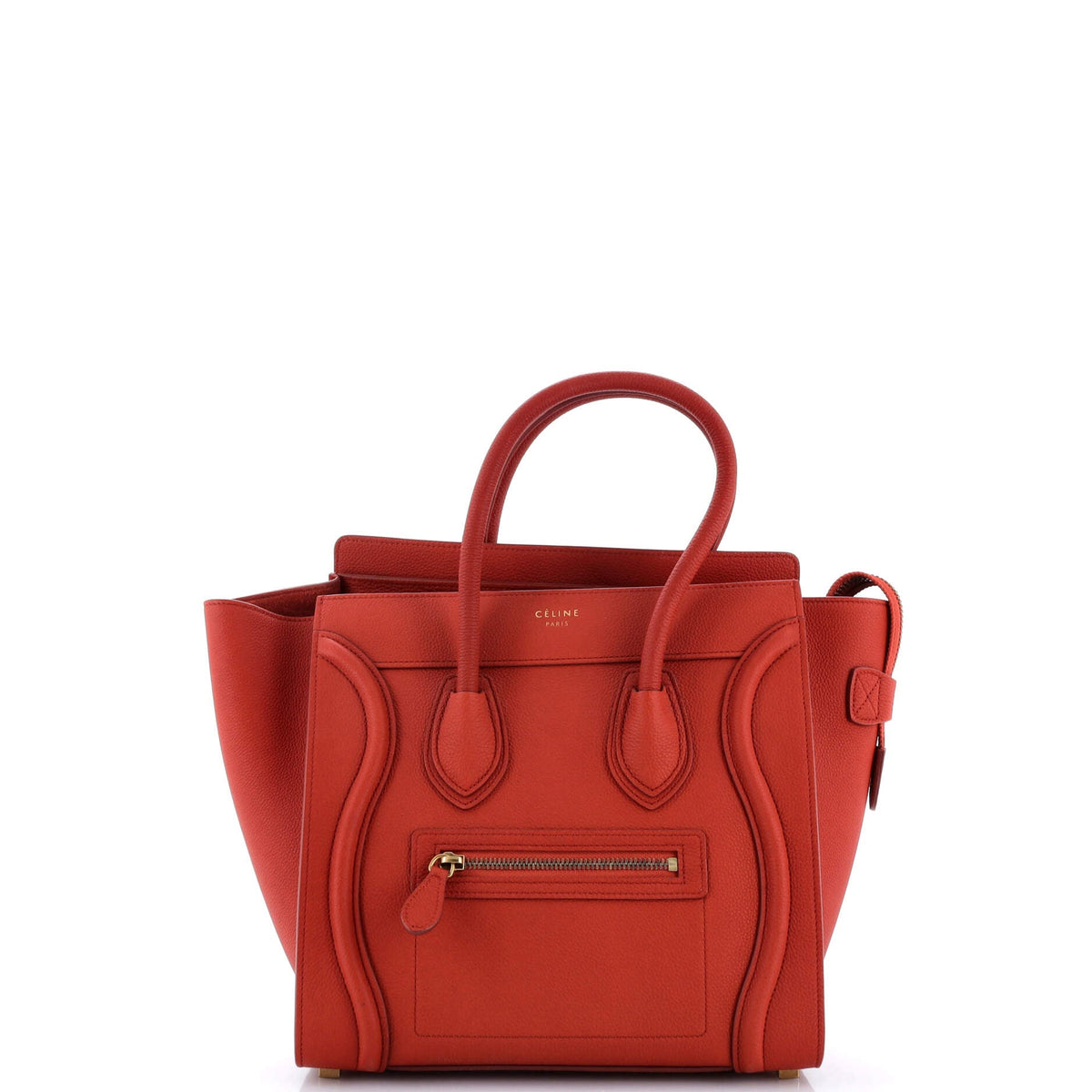 Celine CELINE Luggage Bag Grainy Leather Micro