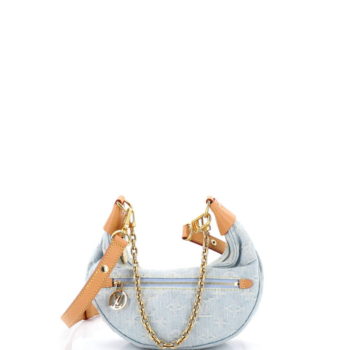 Loop Handbag Monogram Denim