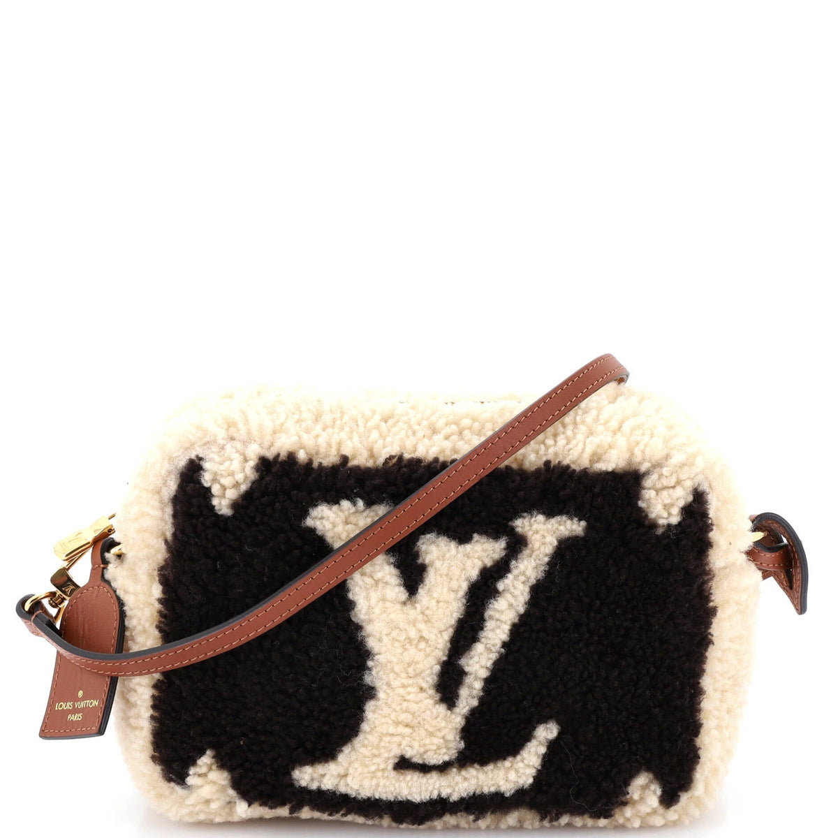 Louis Vuitton Beach Pouch Monogram Giant Teddy Fleece