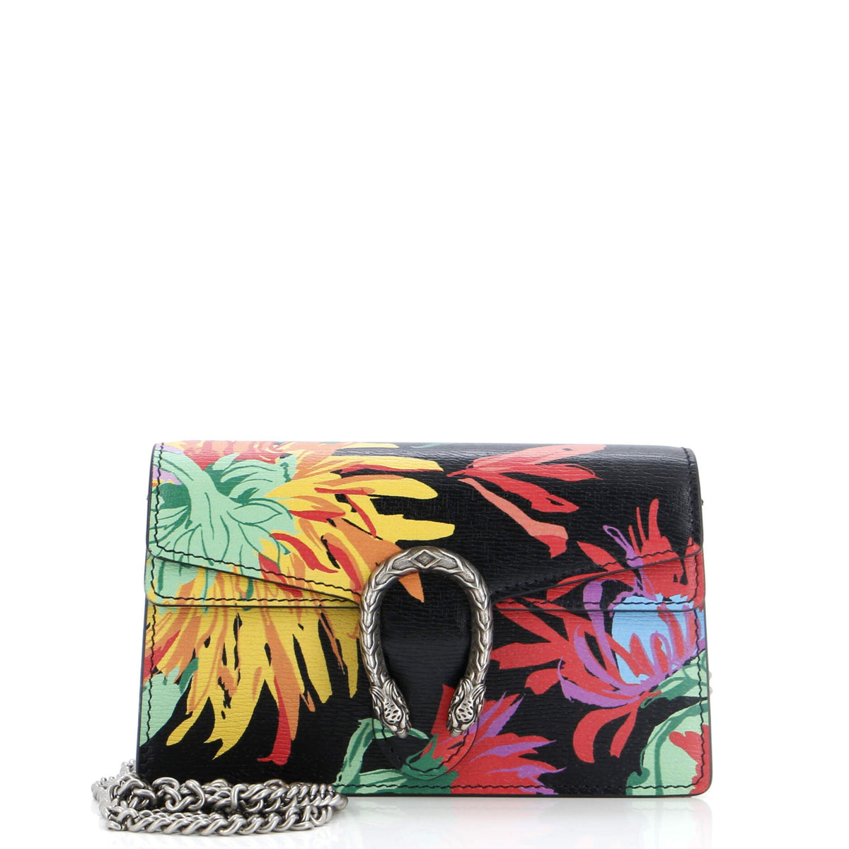Gucci GUCCI x Ken Scott Dionysus Bag Printed Leather Super Mini
