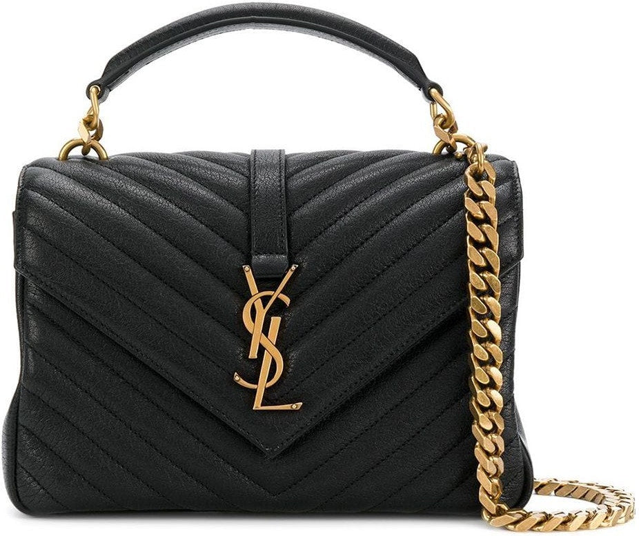 Saint Laurent Women's College Medium Bag in Black | 600279BRM07