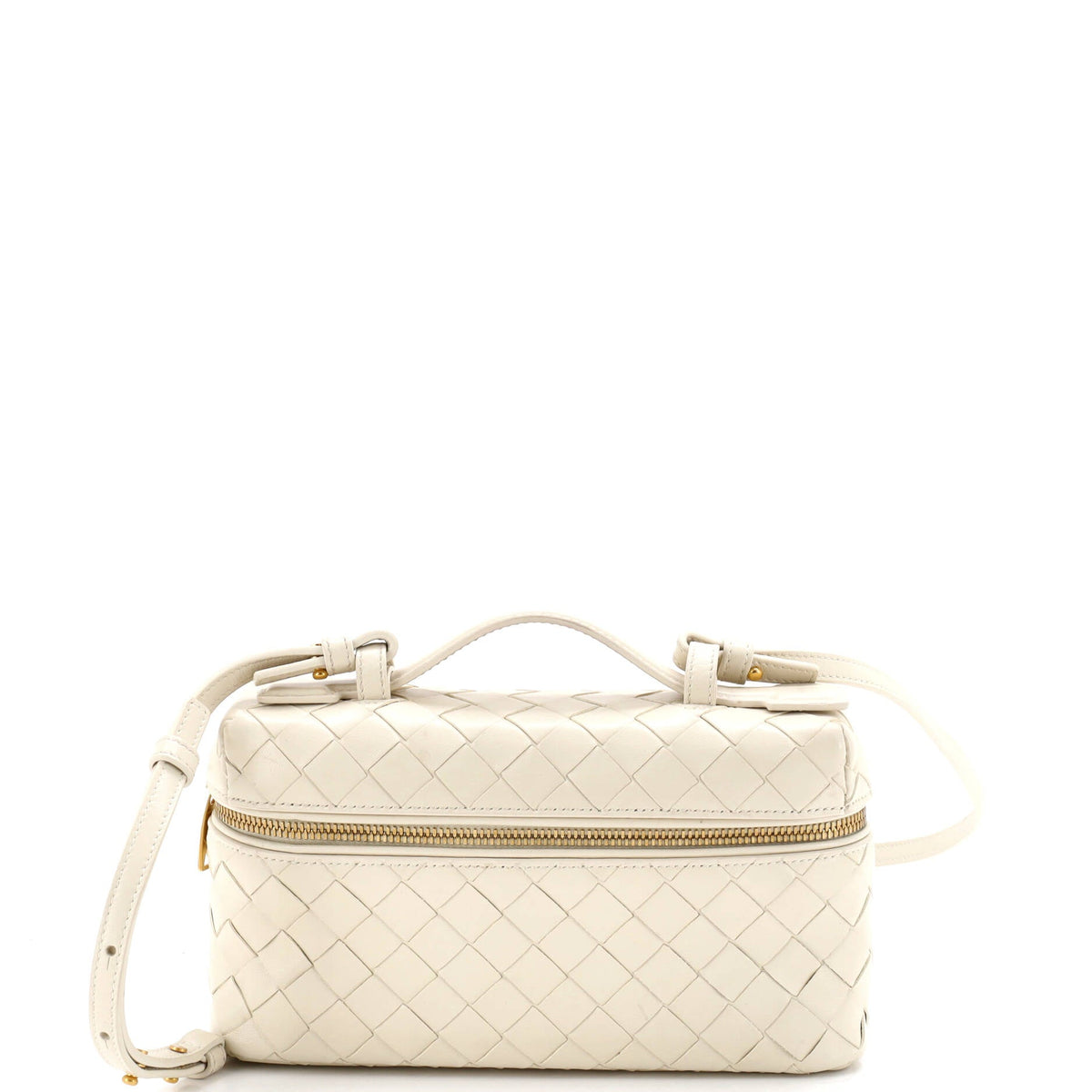 Bottega Veneta Bang Bang Vanity Case Intrecciato Leather