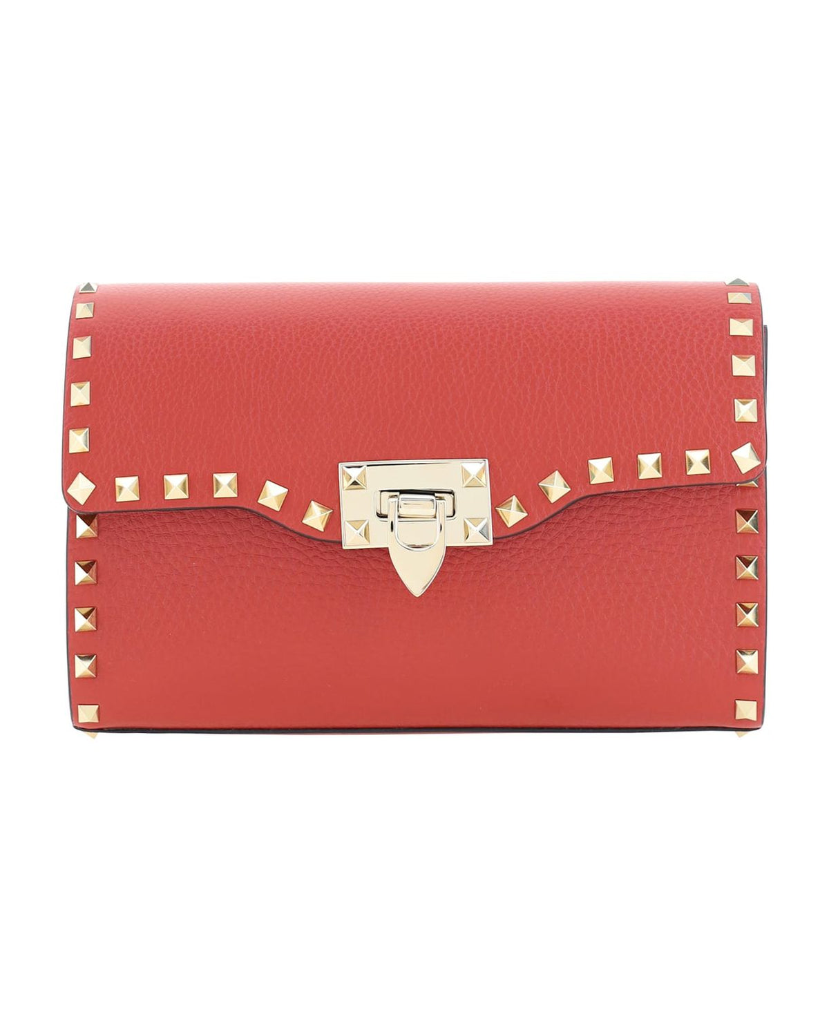 Valentino Women's Rockstud Small Shoulder Bag in Rossov | 5W2B0181VSF