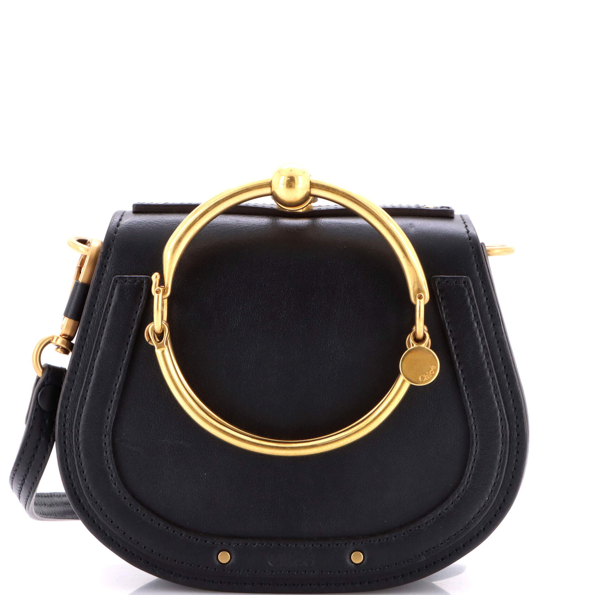 Chloe CHLOE Nile Crossbody Bag Leather Small