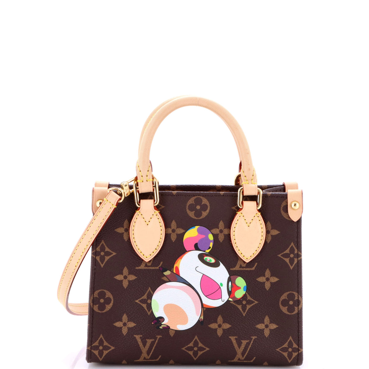 Louis Vuitton x Takashi Murakami OnTheGo Tote Limited Edition Monogram Panda BB