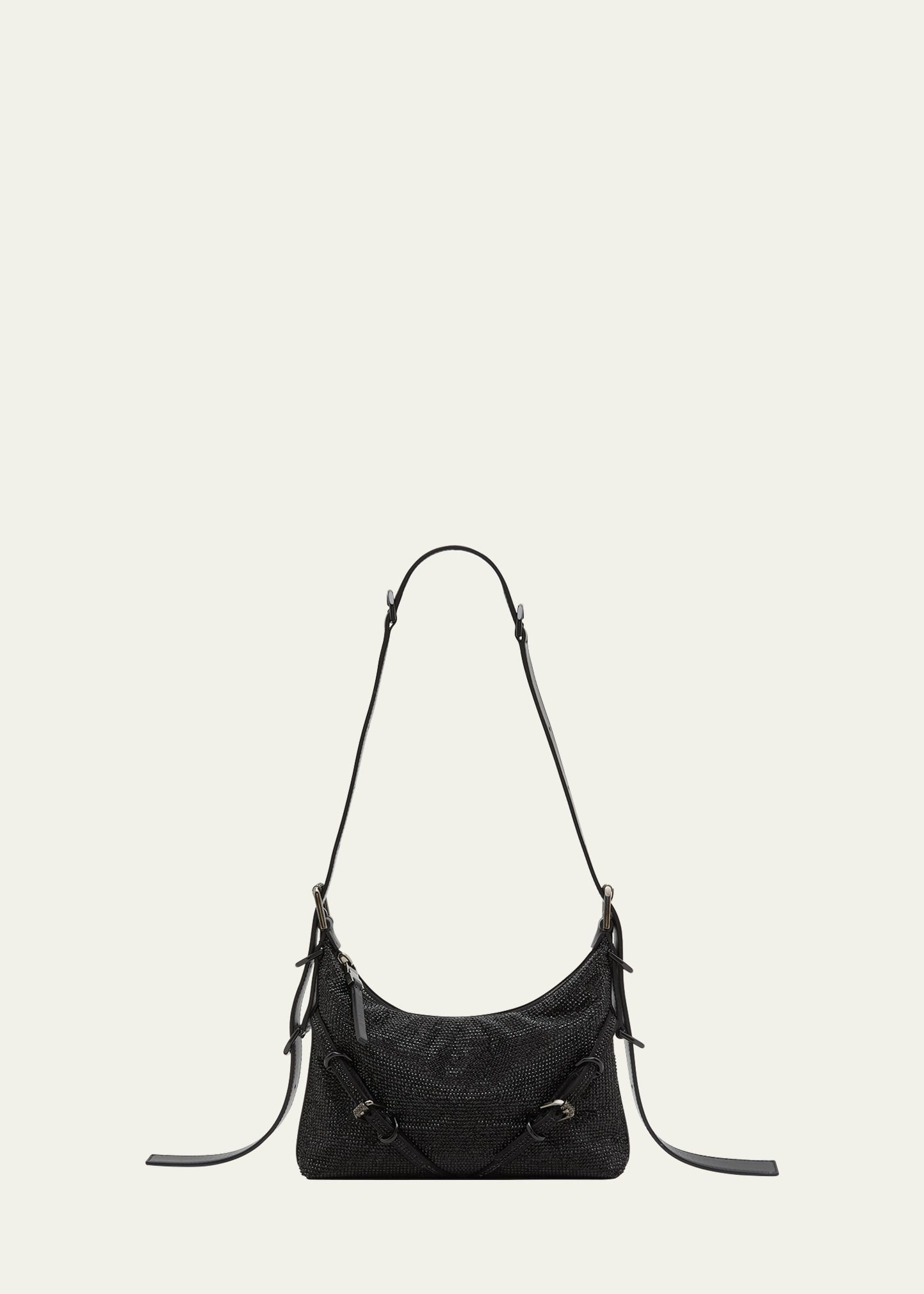 Givenchy Voyou Mini Shoulder Bag in Satin Strass