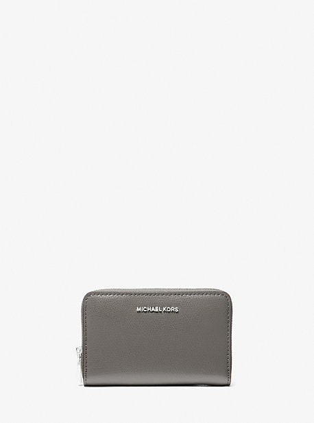 Michael Kors MK Jet Set Small Leather Wallet - Grey - Michael Kors