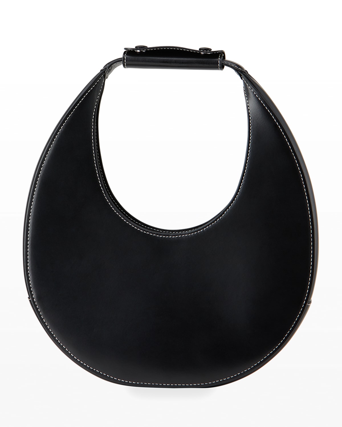 Staud Moon Leather Hobo Bag