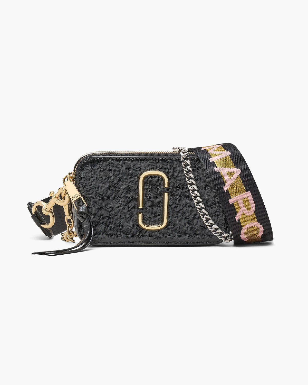 Marc Jacobs Marc Jacobs The Chain Snapshot Bag in Black Multi