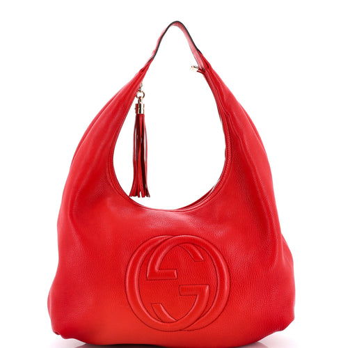 GUCCI Soho Hobo Leather Large