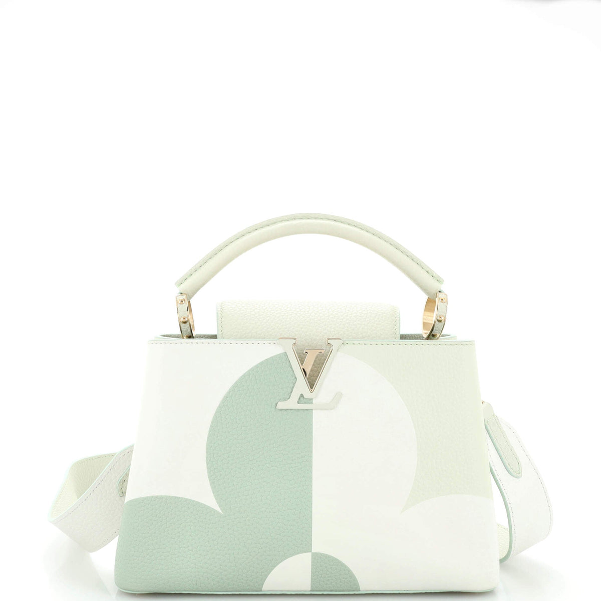 Louis Vuitton Capucines Bag Monogram Giant Flower Leather BB