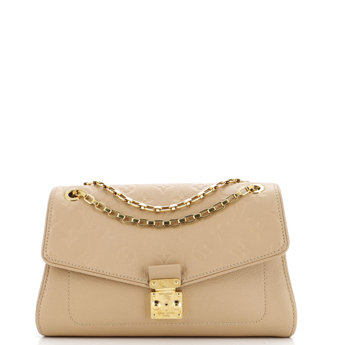 Louis Vuitton Saint Germain Handbag Monogram Empreinte Leather PM