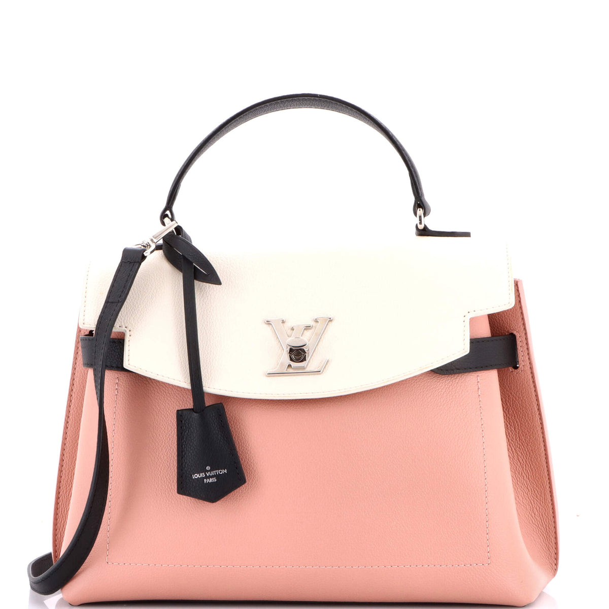Louis Vuitton Lockme Ever Handbag Leather MM