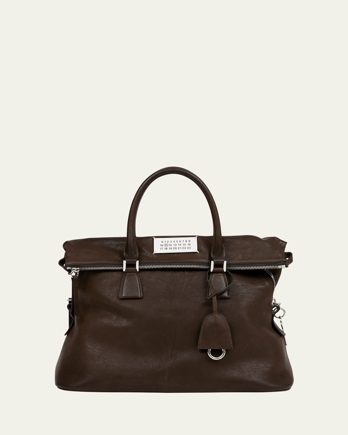 Maison Margiela 5AC Loved To Death Calf Leather Medium Top Handle Bag