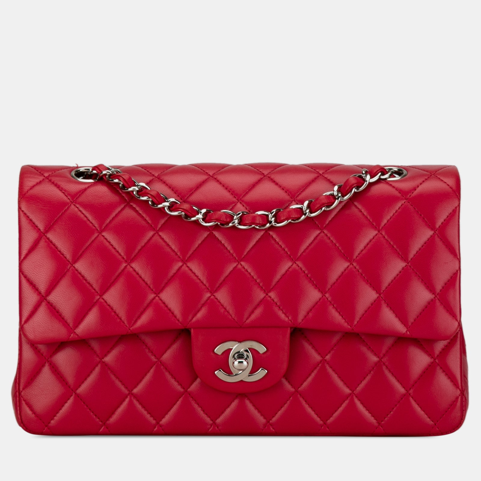 Chanel Medium Classic Lambskin Double Flap Bag