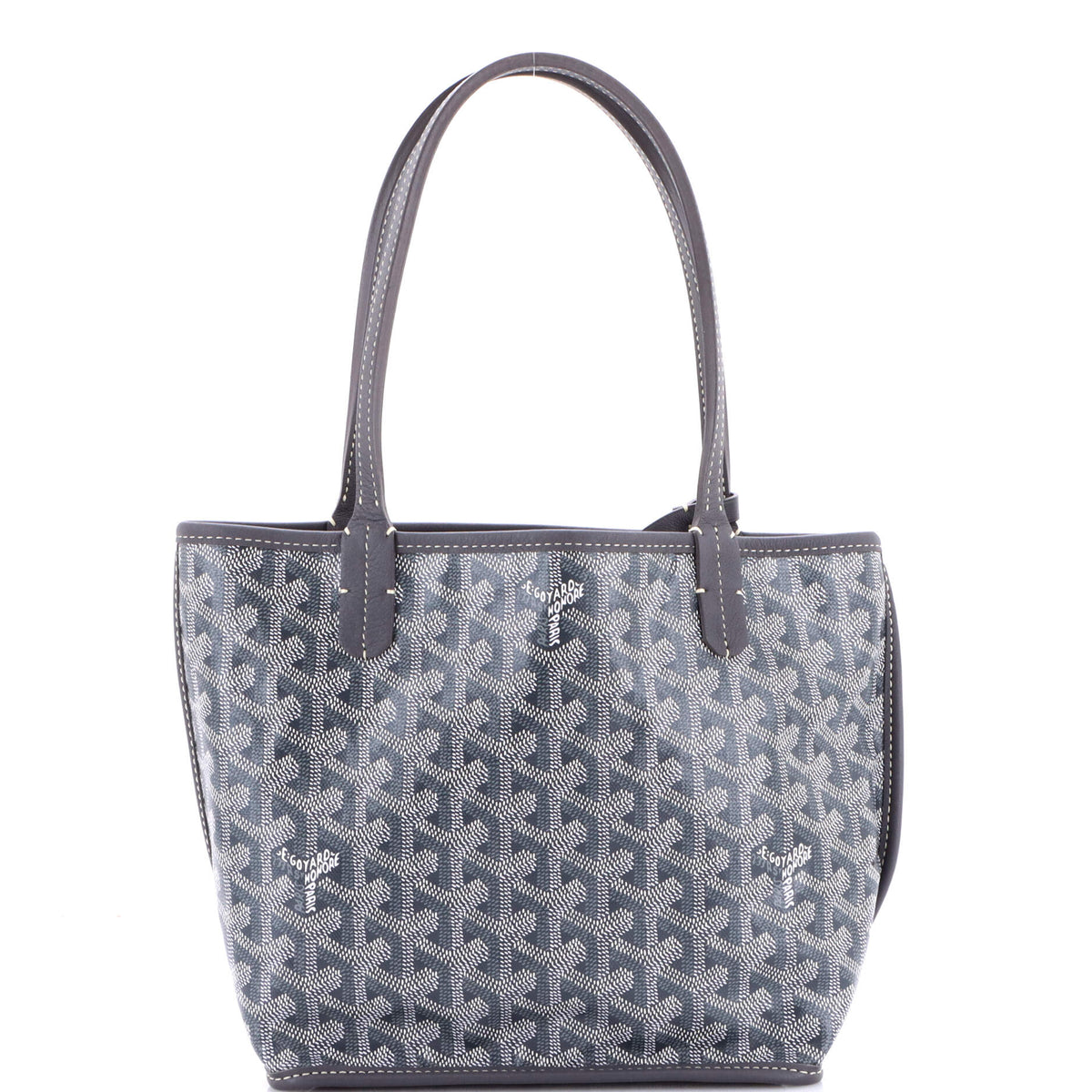 Goyard GOYARD Anjou Reversible Tote Coated Canvas Mini