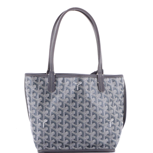 GOYARD Anjou Reversible Tote Coated Canvas Mini