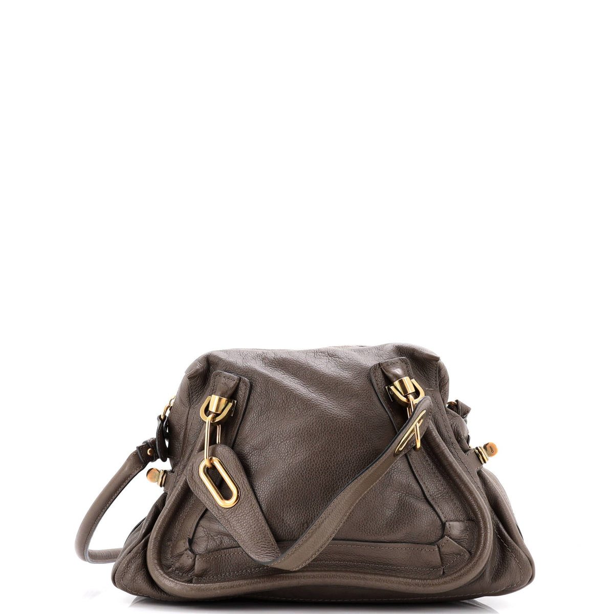 Chloe CHLOE Paraty Top Handle Bag Leather Medium
