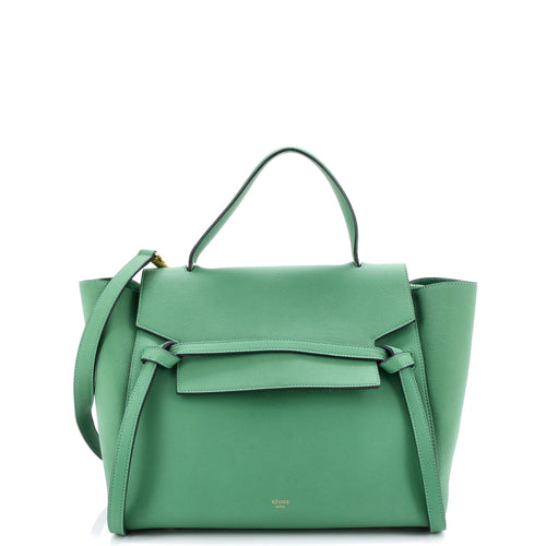 CELINE Belt Bag Textured Leather Mini